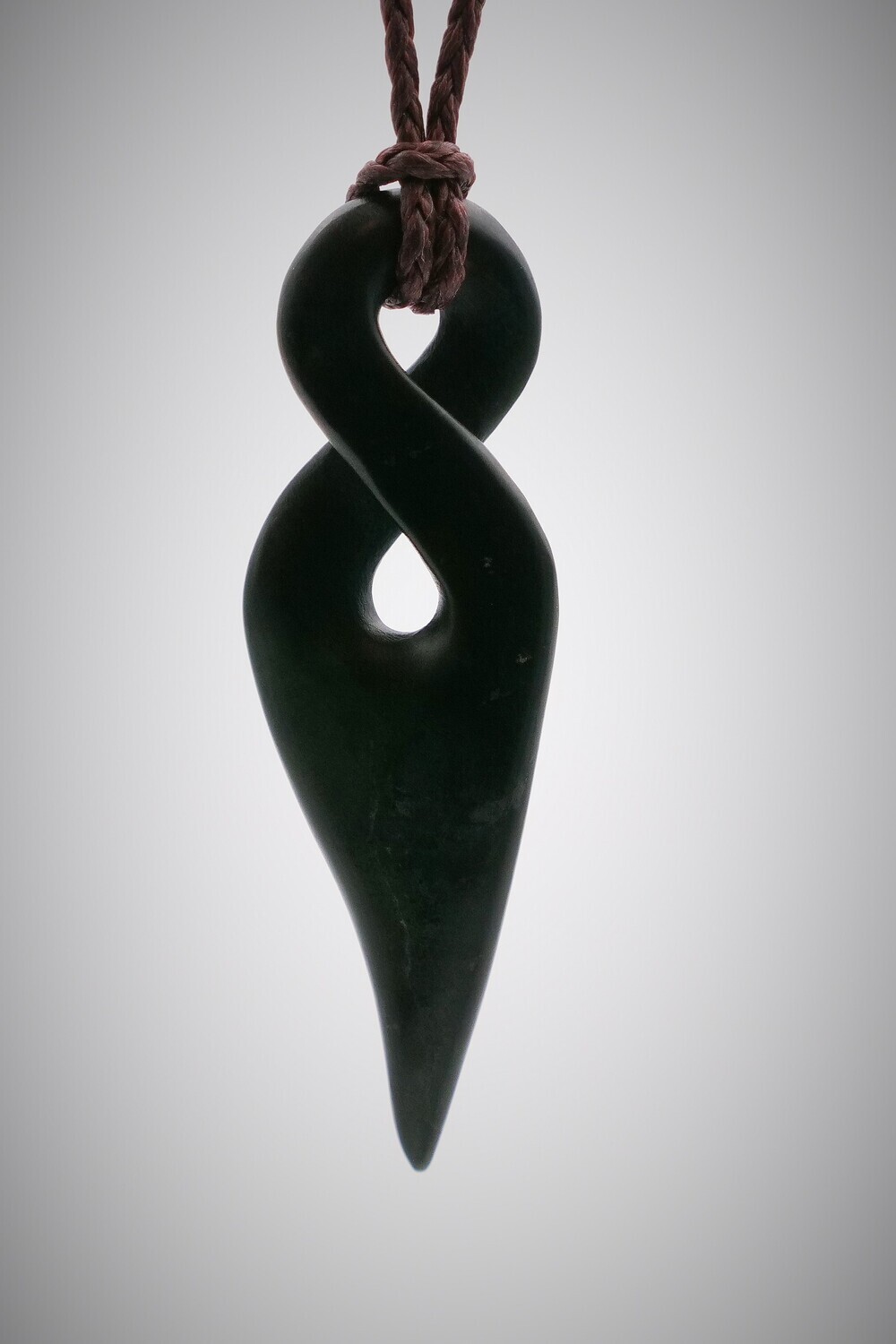 Moko Pounamu Pikorua NZ Genuine Kawakawa Greenstone - Rotoroa SALE
