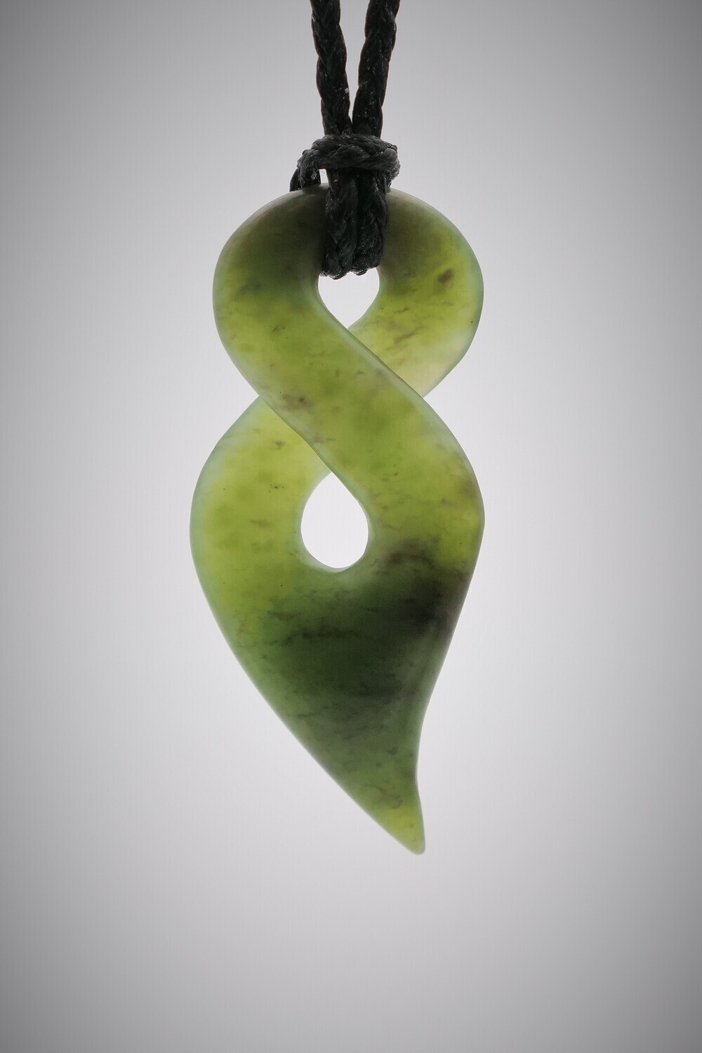Moko Pounamu Single Pikorua NZ Genuine Totoweka Greenstone - Onetangi SALE