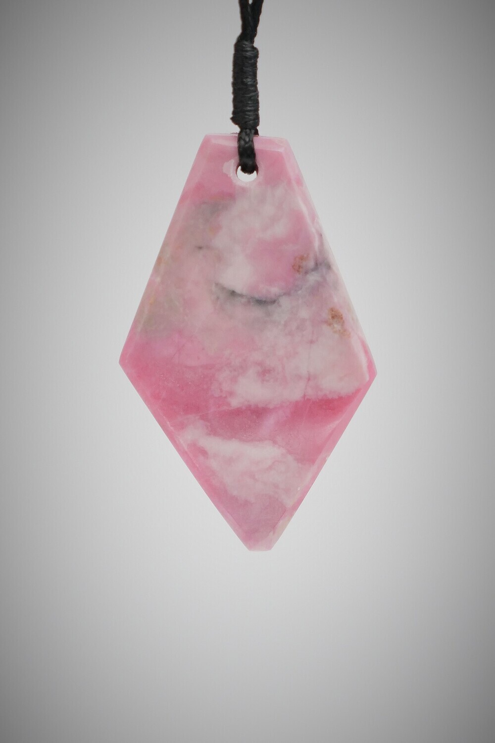 Moko Pounamu, Kuru Drop NZ Genuine Rhodonite Stone Kumeu