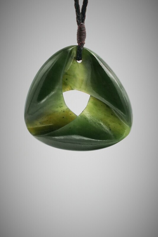 Moko Pounamu Southern Cross NZ Genuine Kawakawa Greenstone - Tuputupungahau