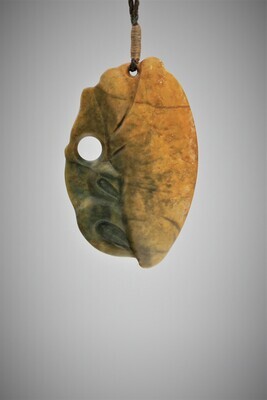 Moko Pounamu Koruru NZ Genuine Raukaraka Greenstone - Rakopi