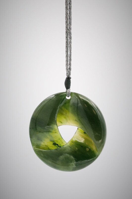 Moko Pounamu Southern Cross NZ Genuine Kawakawa Greenstone - Kawatiri