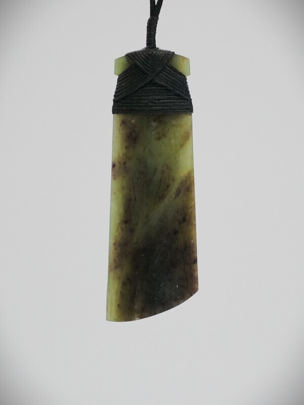 Moko Pounamu Toki  NZ Genuine Totoweka Greenstone - Anawhata SALE