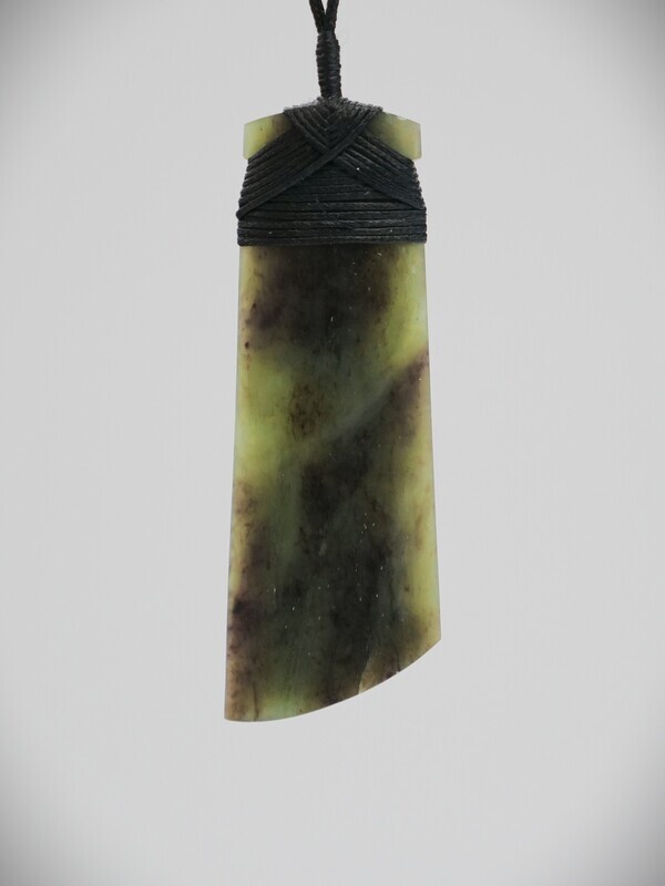 Moko Pounamu Toki  NZ Genuine Totoweka Greenstone - Mahau SALE