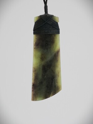 Moko Pounamu Toki  NZ Genuine Totoweka Greenstone - Mahau