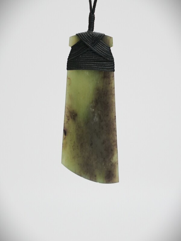 Moko Pounamu Toki  NZ Genuine Totoweka Greenstone - Torea SALE