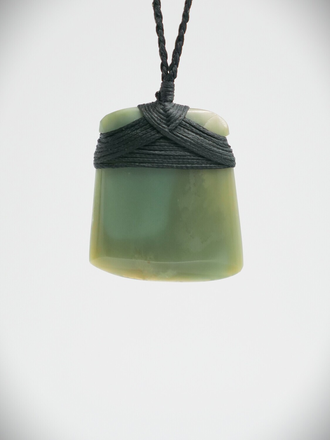 Moko Pounamu Toki NZ Genuine Inanga Greenstone - Taumarumaru