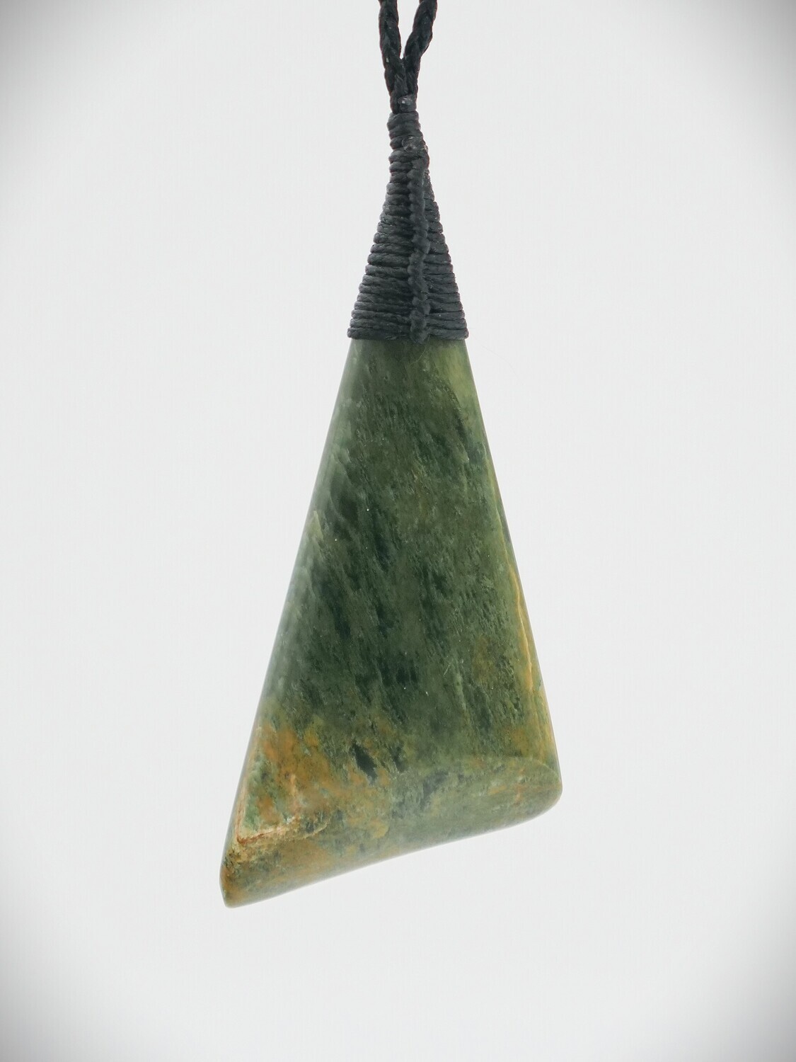Moko Pounamu Toki NZ Genuine Marsden Flower Greenstone - Rapahoe