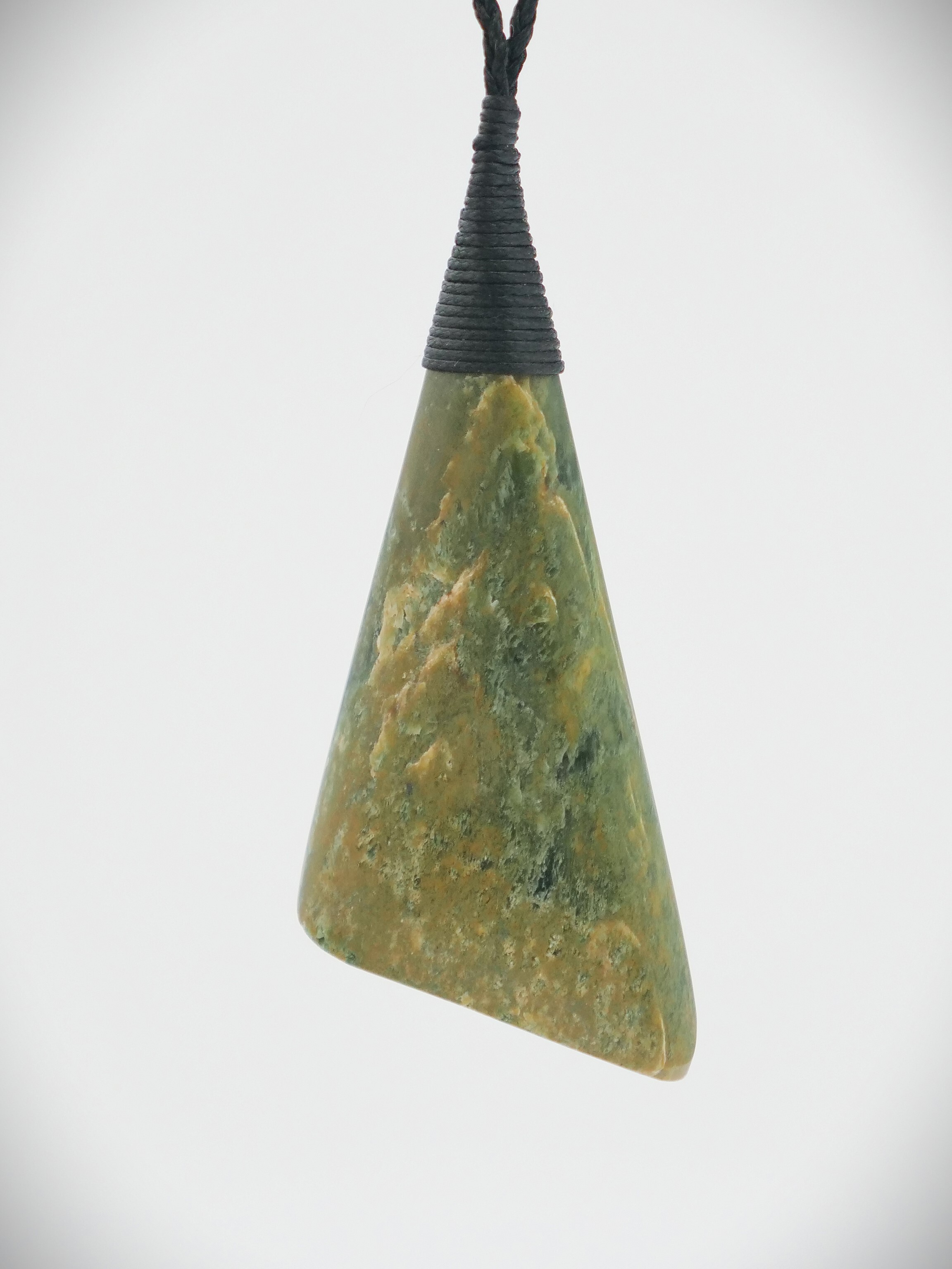 Moko Pounamu Toki NZ Genuine Marsden Flower Greenstone - Rapahoe