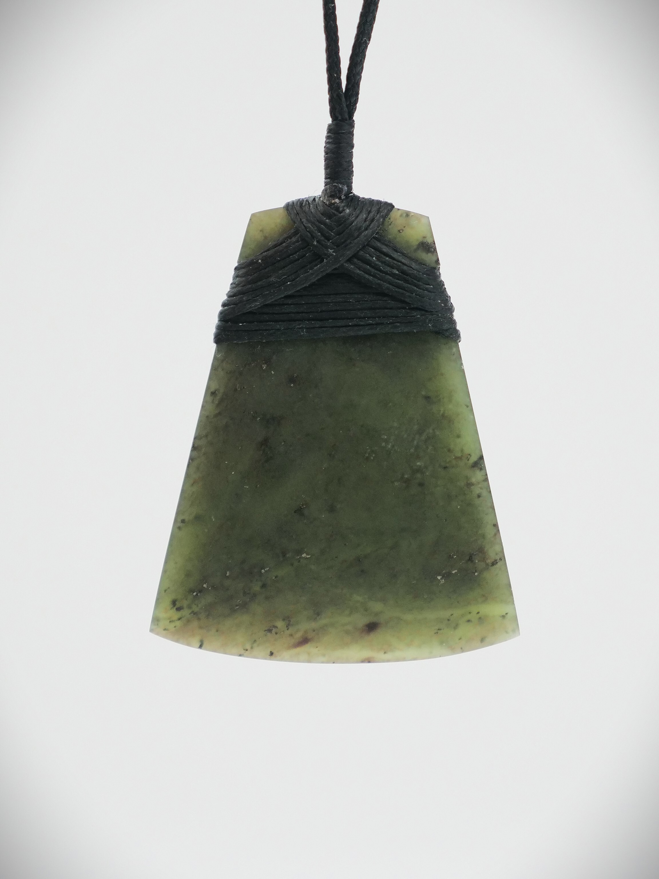 Moko Pounamu Toki NZ Genuine Totoweka Greenstone - Moenui