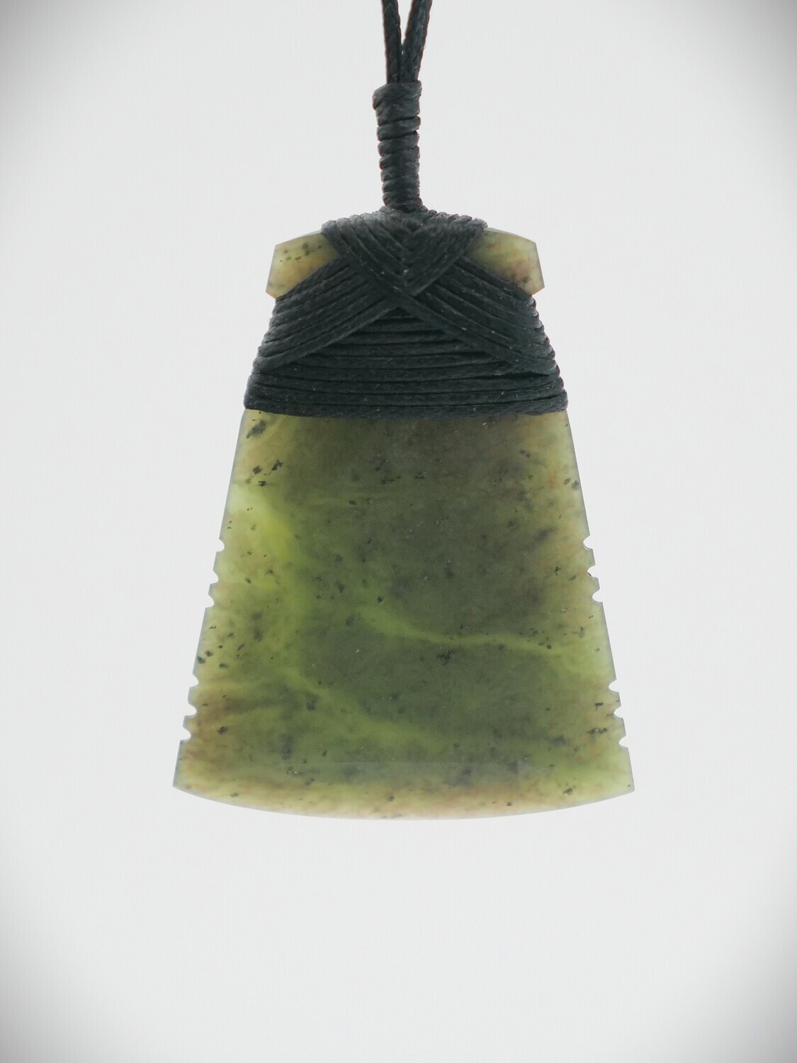 Moko Pounamu Toki NZ Genuine Totoweka Greenstone - Taramakau