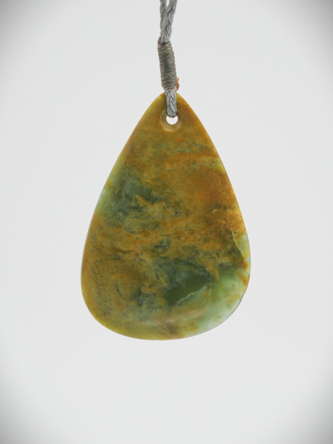 Moko Pounamu Kuru NZ Genuine Raukaraka Greenstone - Okaihau