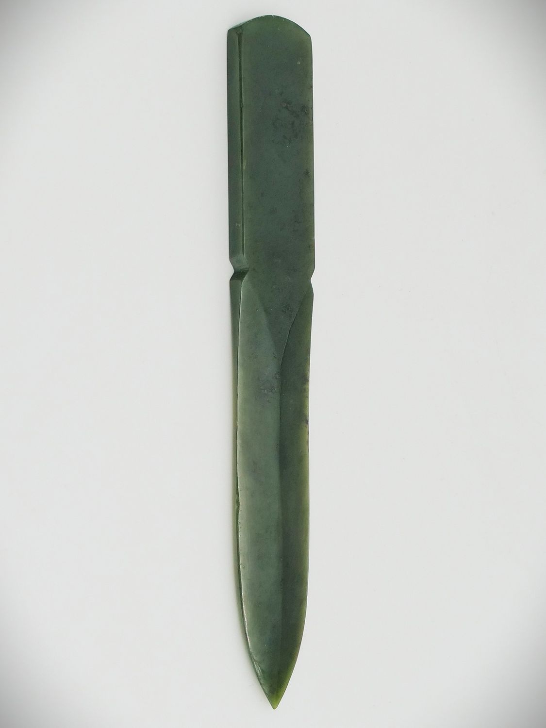 Moko Pounamu Heru NZ Genuine Kawakawa Greenstone - Remutaka