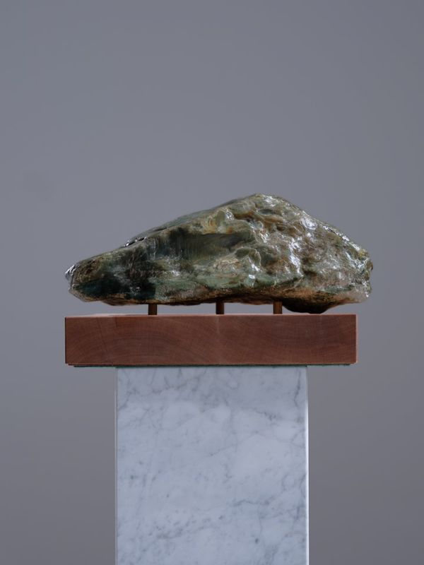 Moko Pounamu Mauri Stone Genuine NZ Inanga Greenstone - Mapourika