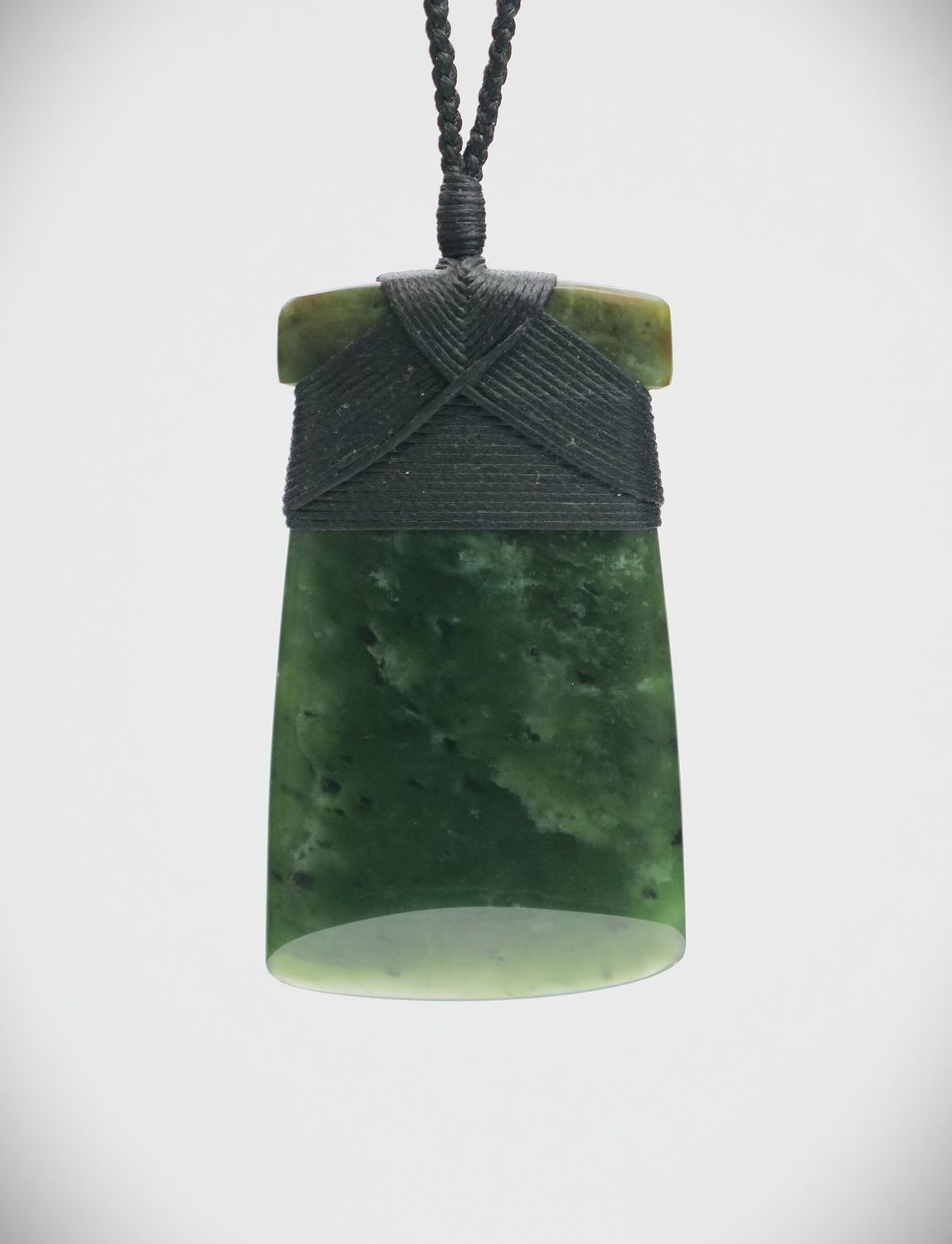 Moko Pounamu Toki NZ Genuine Marsden Flower Greenstone - Manakaiaua