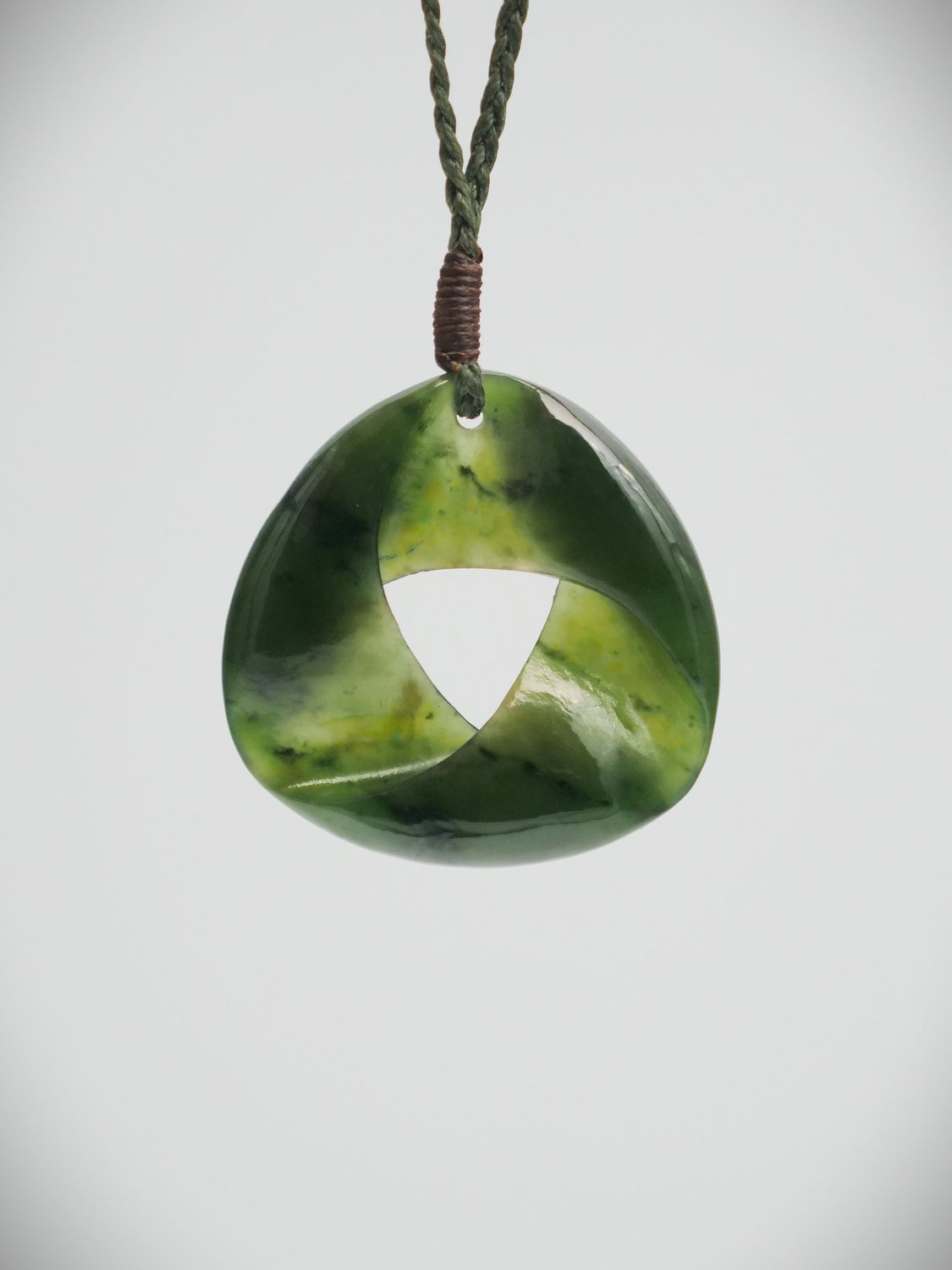 Moko Pounamu Southern Cross NZ Genuine Kawakawa Greenstone - Moetapu