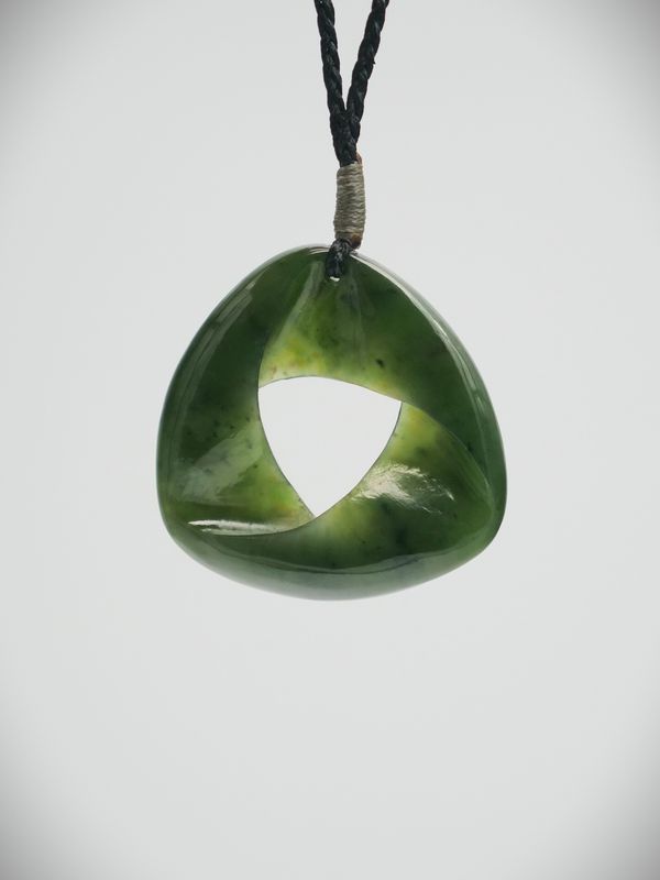 Moko Pounamu Southern Cross NZ Genuine Kawakawa Greenstone - Wharepuaitaha