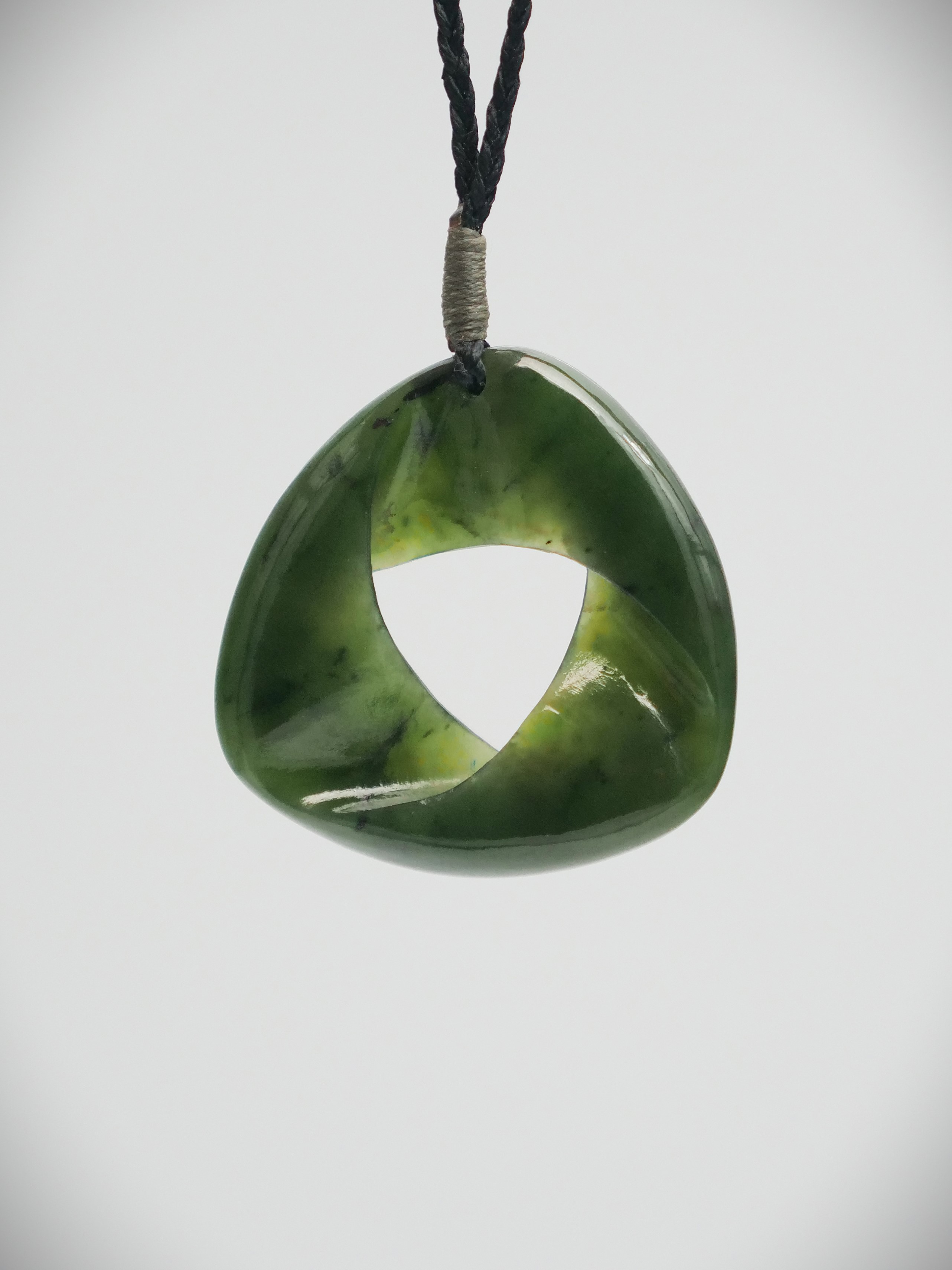 Moko Pounamu Southern Cross NZ Genuine Kawakawa Greenstone - Wharepuaitaha