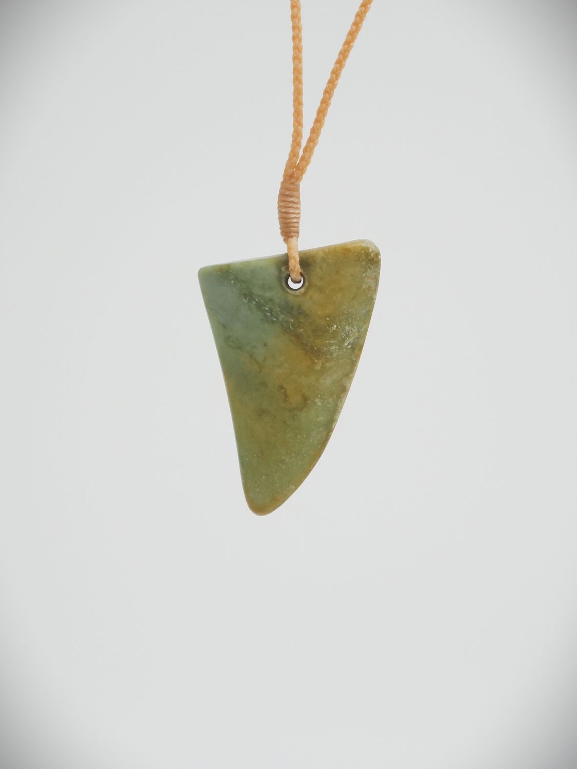 Moko Pounamu Rei Niho NZ Genuine Auhunga Greenstone - Otapiri