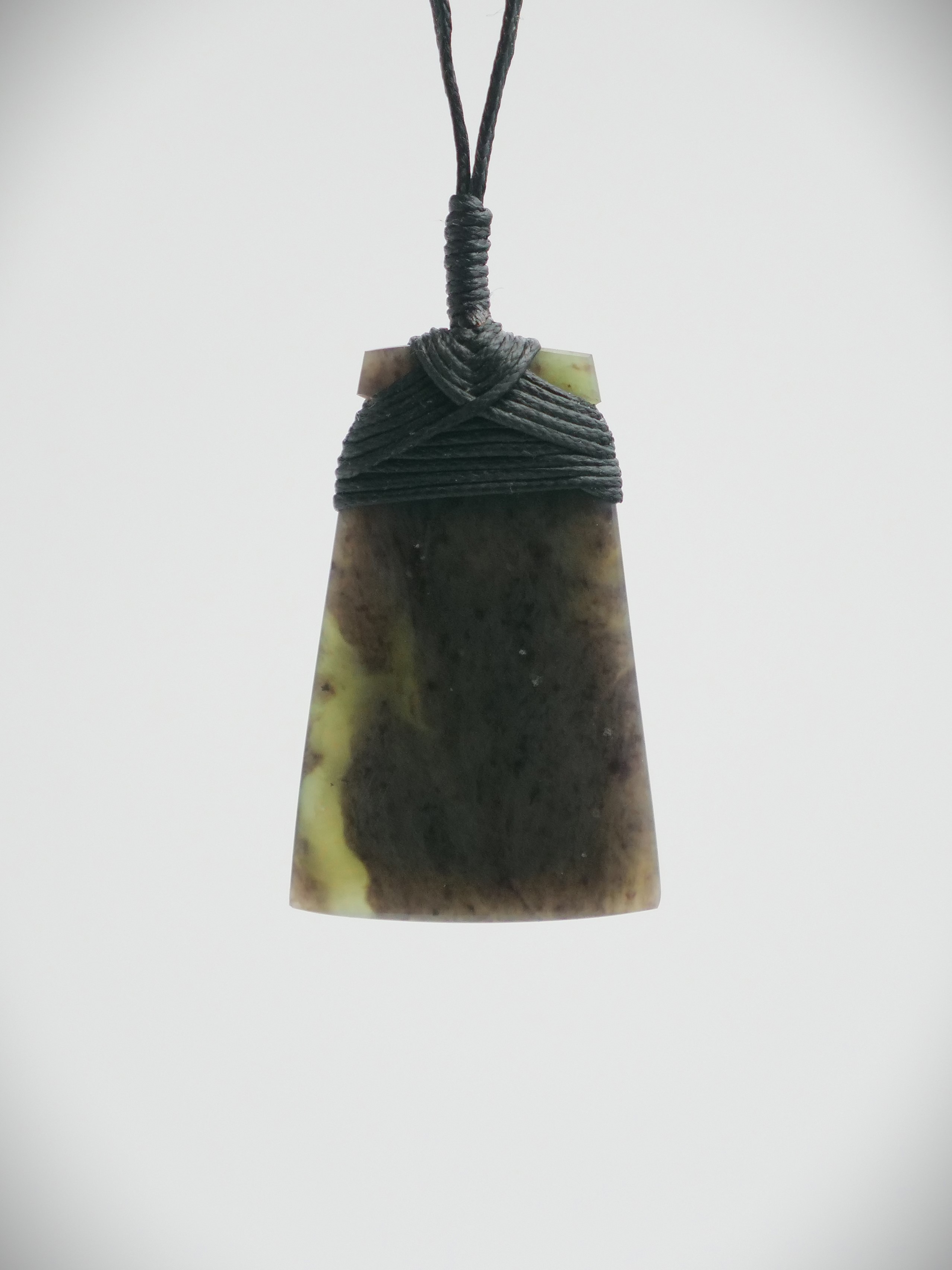 Moko Pounamu Toki NZ Genuine Totoweka Greenstone - Mokoreta