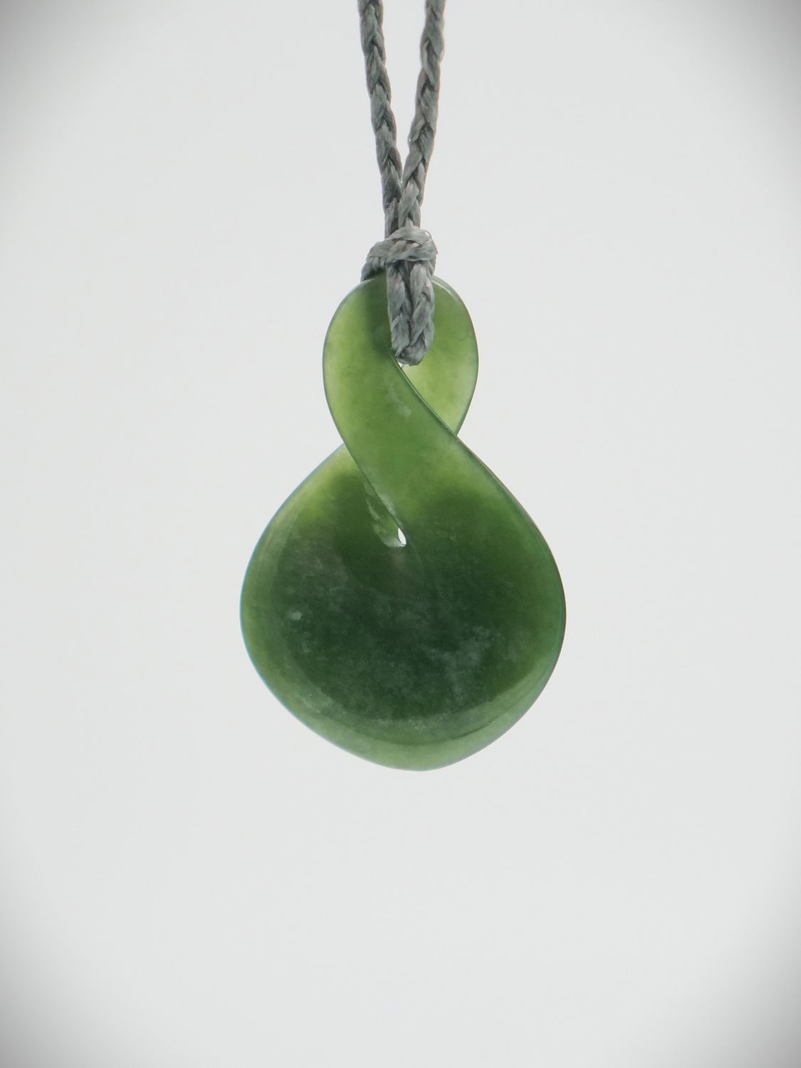 Moko Pounamu Single Pikorua NZ Genuine Kahotea Greenstone - Kohaka