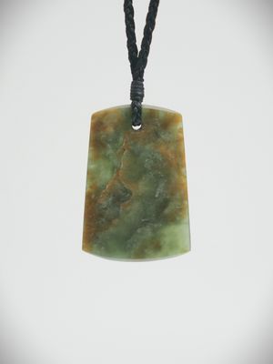 Moko Pounamu Kuru  NZ Genuine Raukaraka Greenstone - Otaio