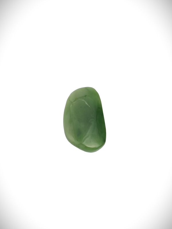 Moko Pounamu Kahurangi Greenstone Free Form Cabochon #146