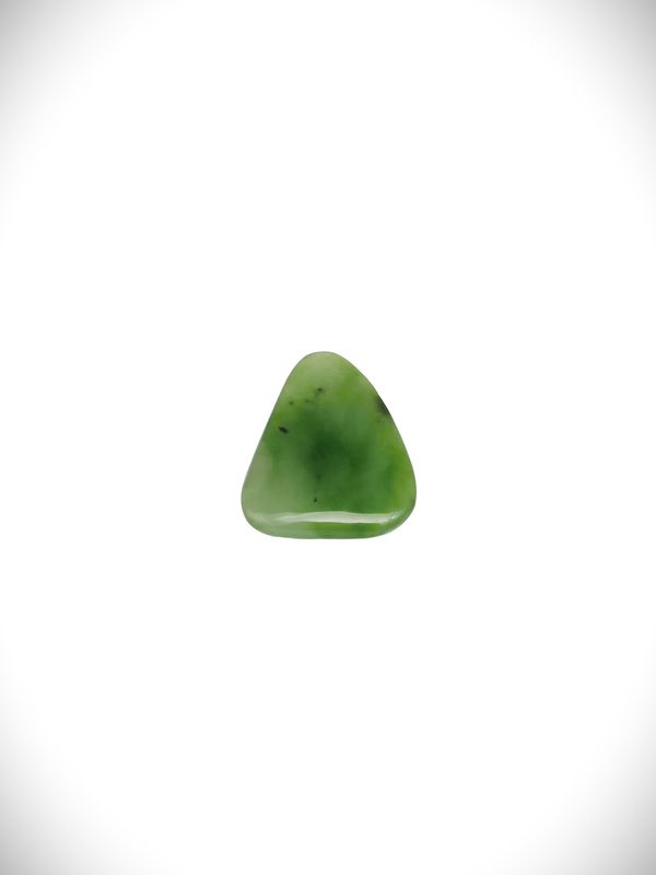 Moko Pounamu Kahurangi Greenstone Free Form Cabochon #148