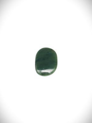 Moko Pounamu Kawakawa Greenstone Free Form Cabochon #152