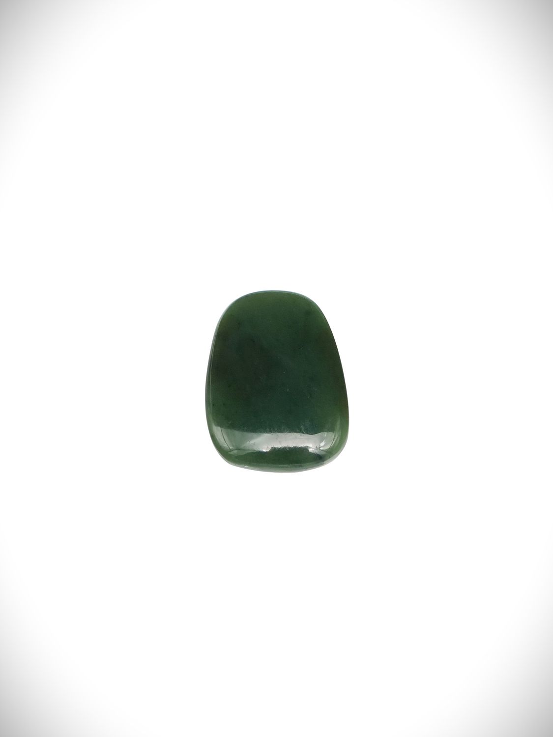 Moko Pounamu Kawakawa Greenstone Free Form Cabochon #149