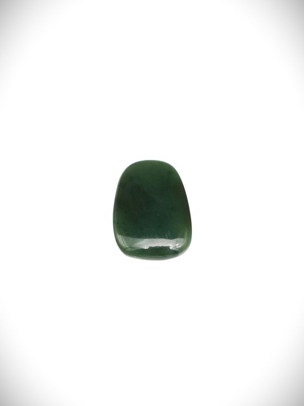 Moko Pounamu Kawakawa Greenstone Free Form Cabochon #149