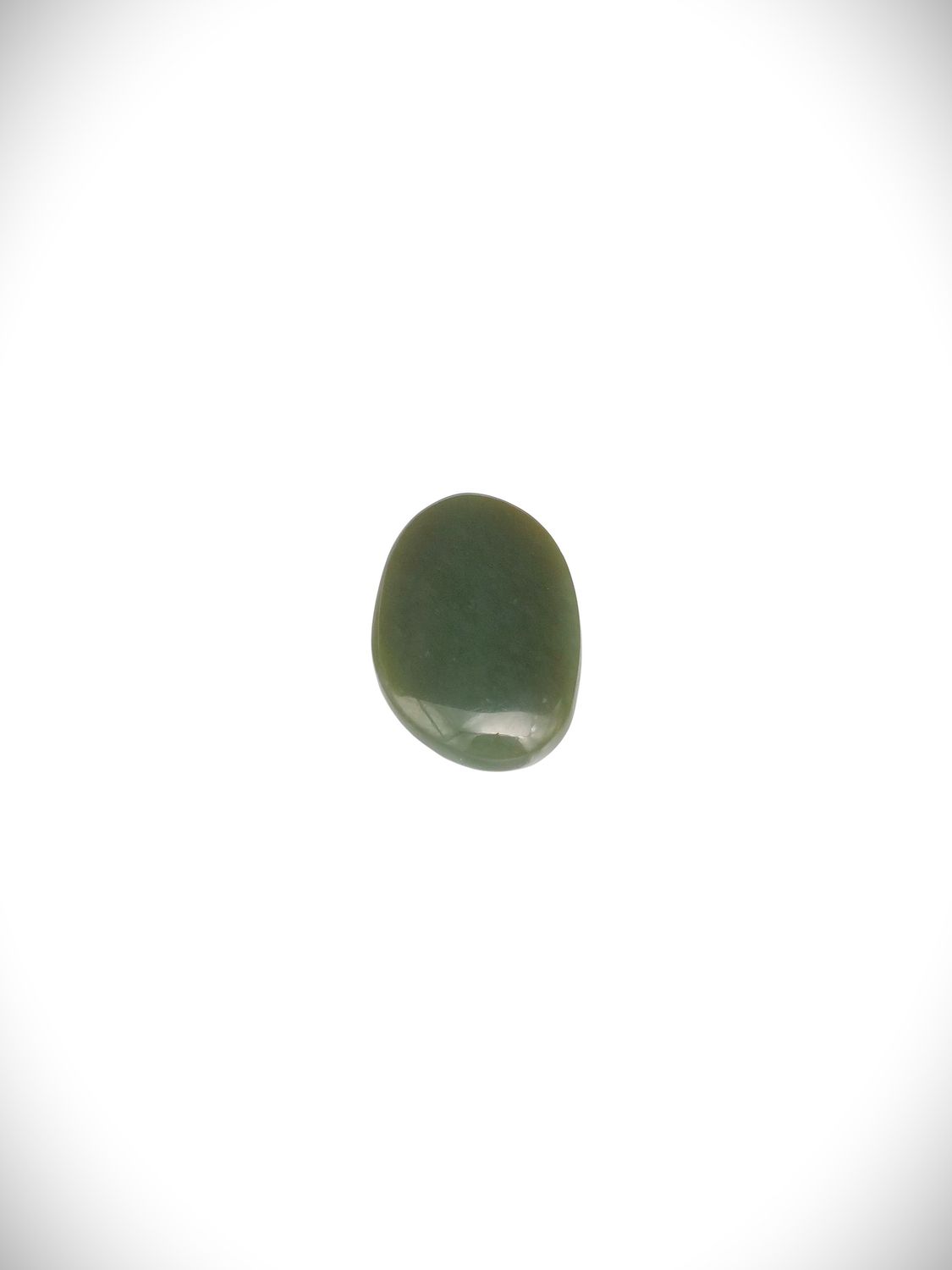 Moko Pounamu Dark Inanga Greenstone Free Form Cabochon #153