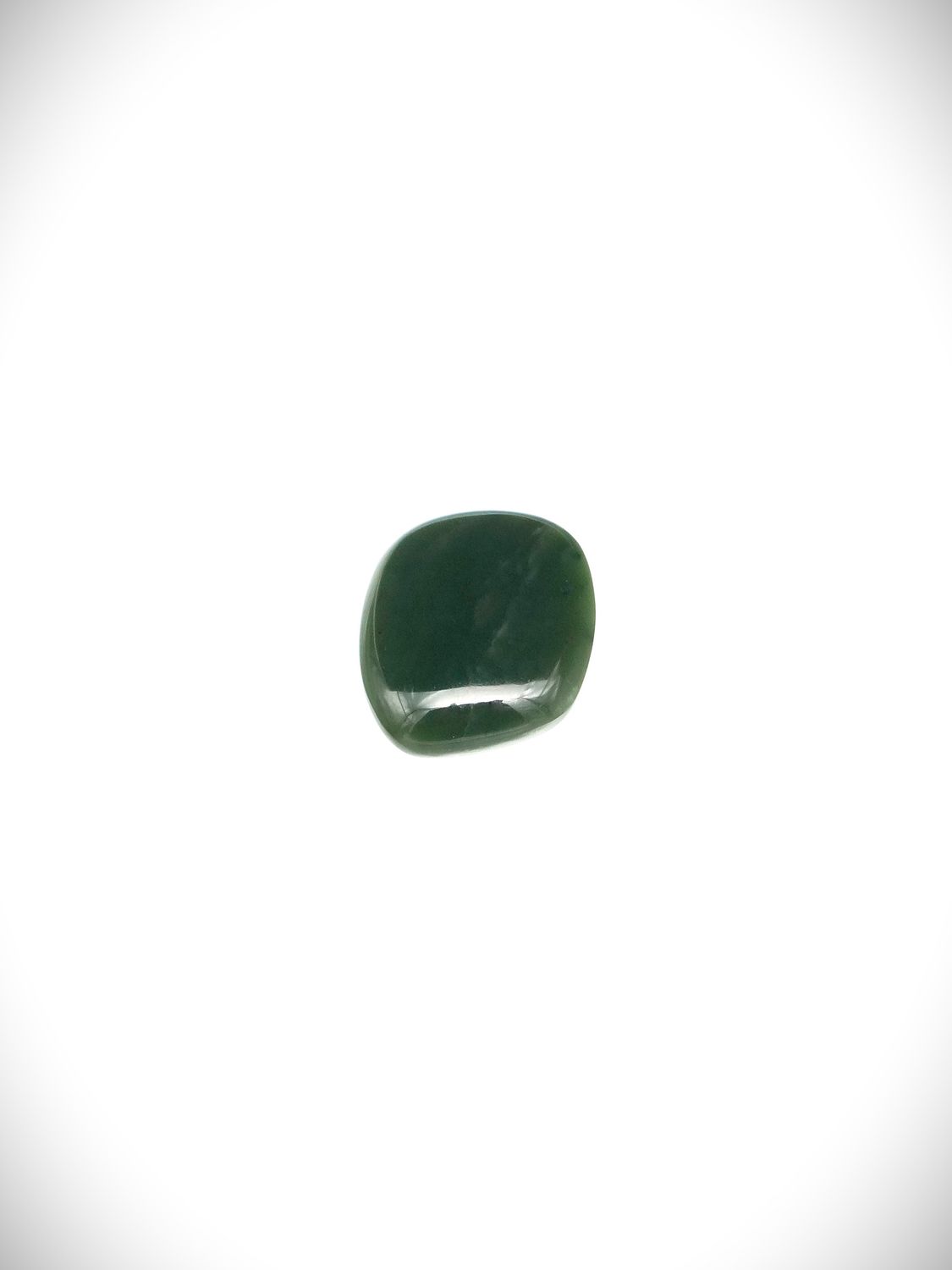 Moko Pounamu Kawakawa Greenstone Free Form Cabochon #159