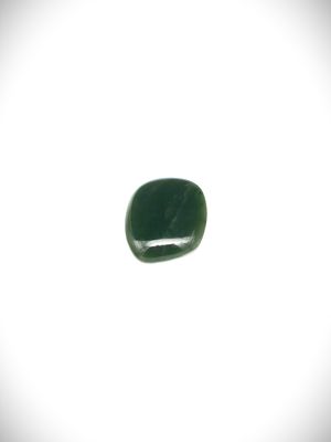 Moko Pounamu Kawakawa Greenstone Free Form Cabochon #159
