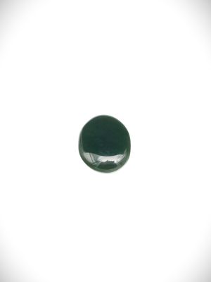 Moko Pounamu Kawakawa Greenstone Free Form Cabochon #160