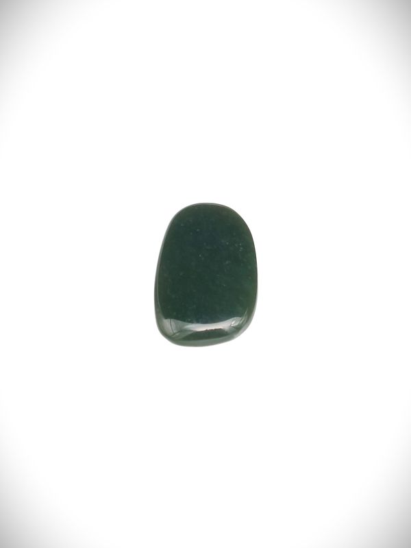 Moko Pounamu Kawakawa Greenstone Free Form Cabochon #163