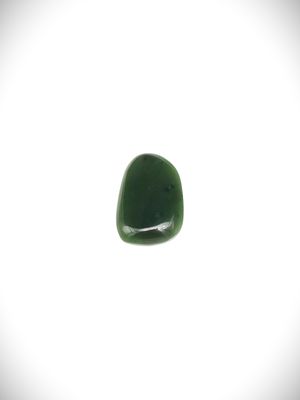 Moko Pounamu Kawakawa Greenstone Free Form Cabochon #165