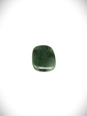 Moko Pounamu Kawakawa Greenstone Free Form Cabochon #166