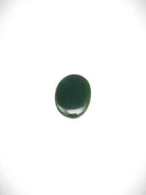Moko Pounamu Kawakawa Greenstone Free Form Cabochon #168