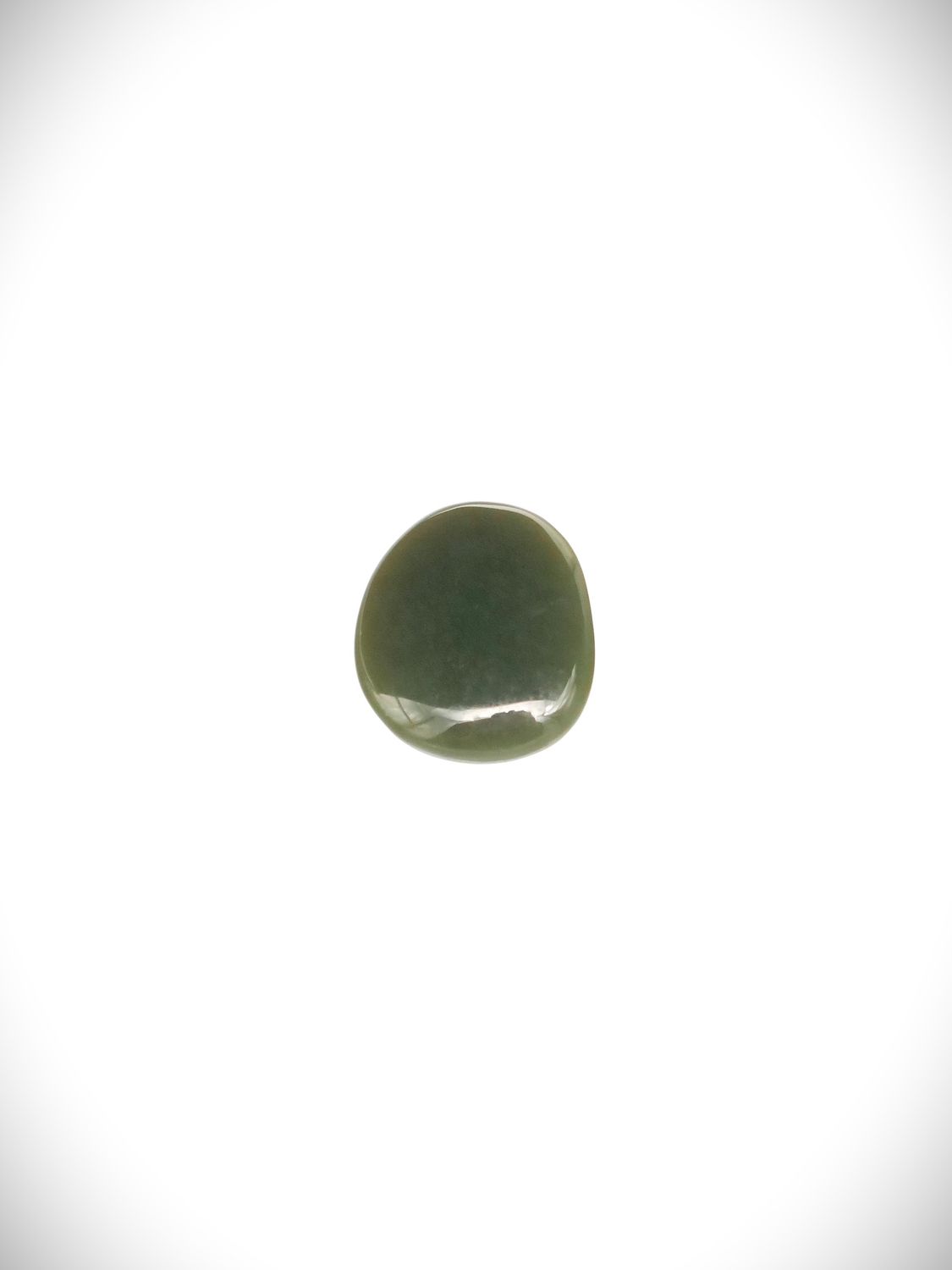 Moko Pounamu Inanga Greenstone Free Form Cabochon #175