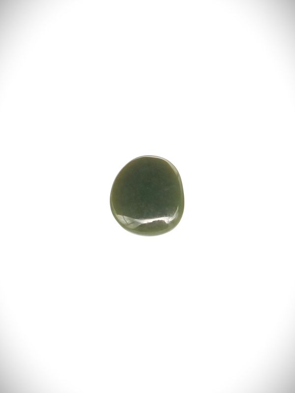 Moko Pounamu Inanga Greenstone Free Form Cabochon #175