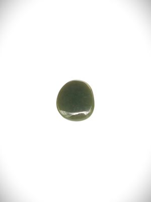 Moko Pounamu Inanga Greenstone Free Form Cabochon #175