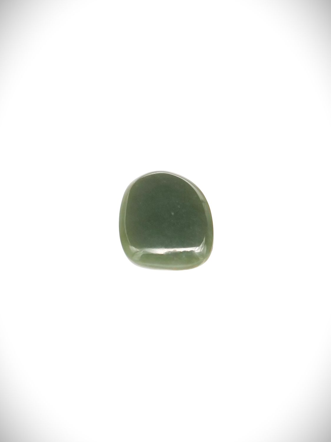 Moko Pounamu Inanga Greenstone Free Form Cabochon #177