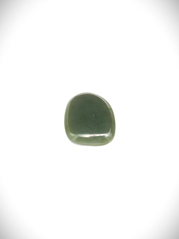 Moko Pounamu Inanga Greenstone Free Form Cabochon #177