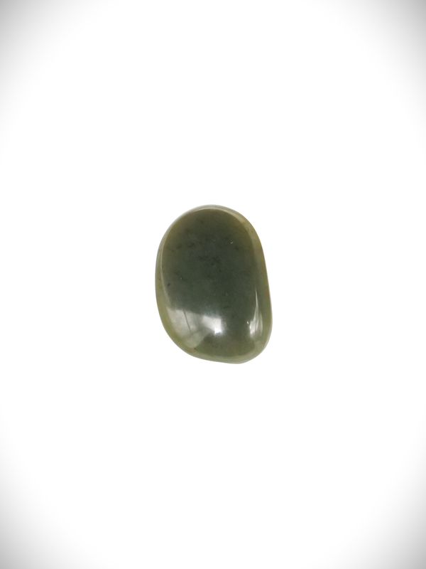 Moko Pounamu Inanga Greenstone Free Form Cabochon #192