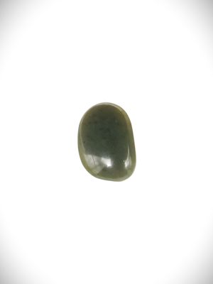 Moko Pounamu Inanga Greenstone Free Form Cabochon #192