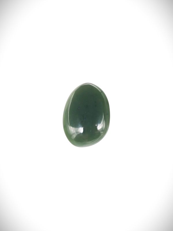 Moko Pounamu Kawakawa Greenstone Free Form Cabochon #194
