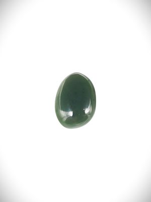 Moko Pounamu Kawakawa Greenstone Free Form Cabochon #194