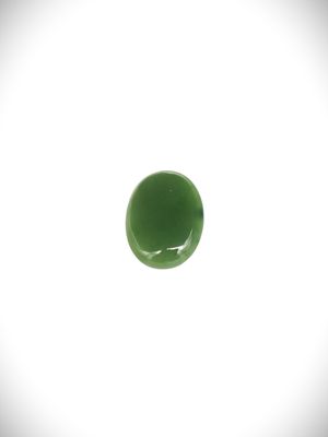 Moko Pounamu Kahurangi Greenstone oval Cabochon #197