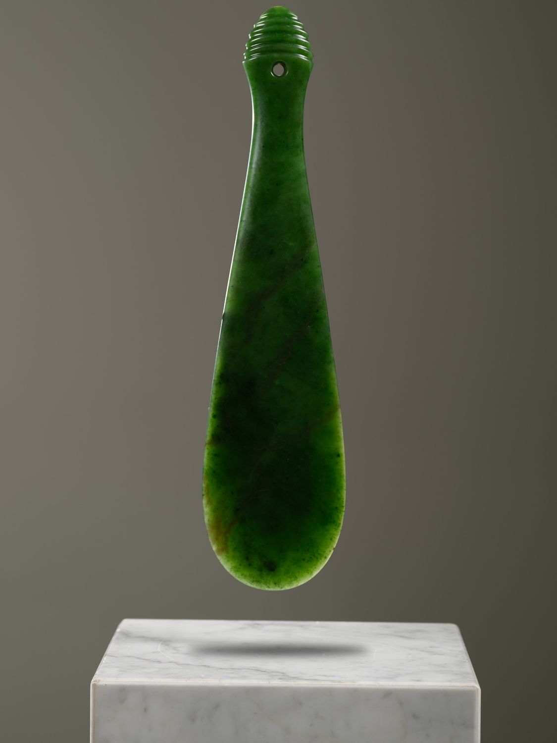Moko Pounamu Mere NZ Genuine Kahurangi Pounamu - Kokiri